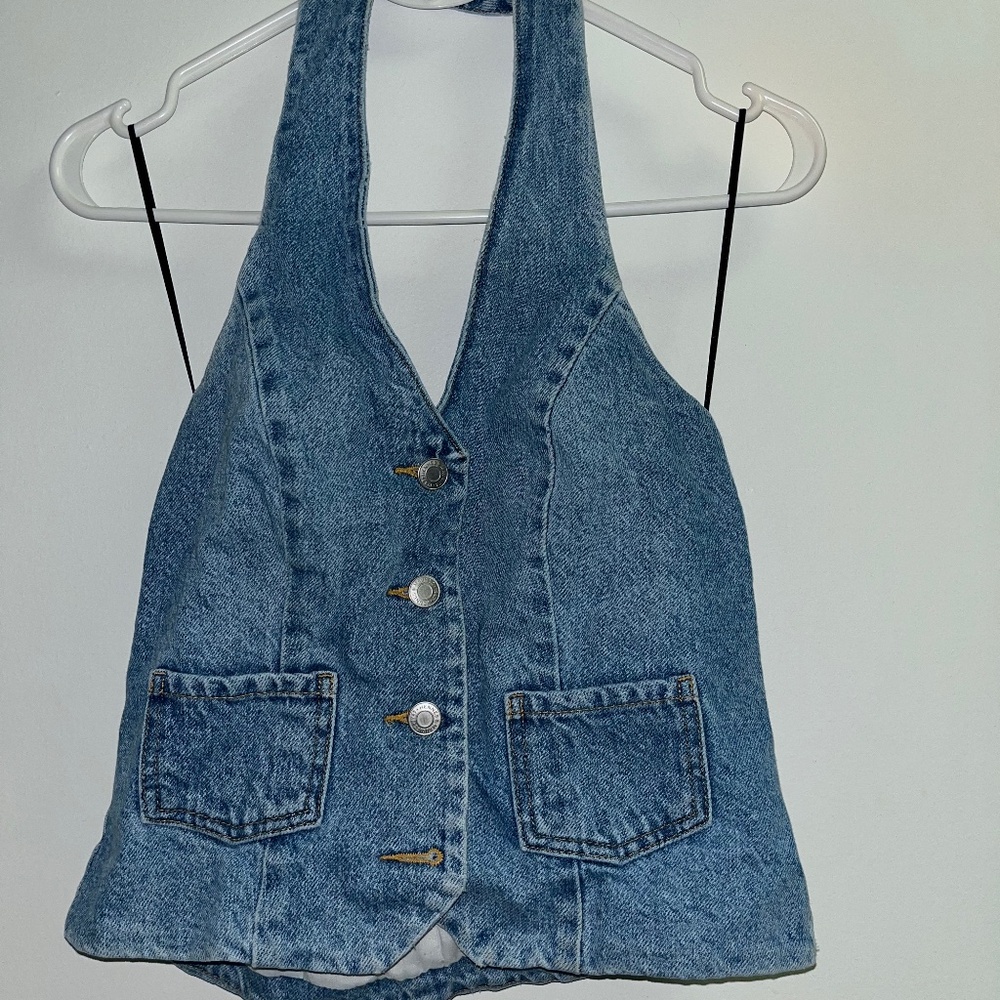 H&M denim top
